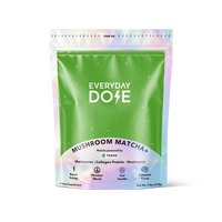 30 servings of Everyday Dose Matcha+ with functional mushrooms, collagen, nootropics, and Tenzo matcha in gallery position 1
