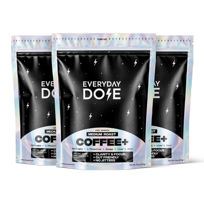 90 Servings Coffee+ Medium Roast