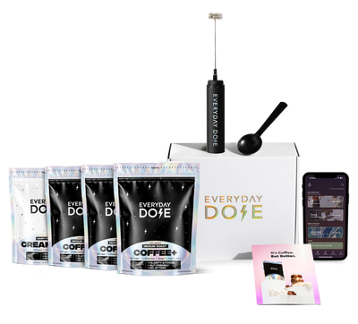 90 Servings of Coffee+ Medium Roast + FREE Starter Kit